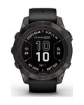 GARMIN smart hodinky - FENIX 7 PRO SAPPHIRE SOLA - čierna