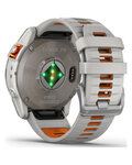 GARMIN smart hodinky - FENIX 7X PRO SAPPHIRE SOLAR - šedá/oranžová