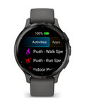 GARMIN smart hodinky - VENU 3S - šedá