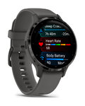 GARMIN smart hodinky - VENU 3S - šedá