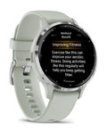 GARMIN smart hodinky - VENU 3S - šedá/strieborná