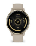 GARMIN smart hodinky - VENU 3S - šedá/zlatá