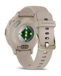 GARMIN smart hodinky - VENU 3S - šedá/zlatá