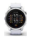 GARMIN smart hodinky - EPIX PRO G2 42MM - strieborná/biela