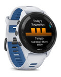GARMIN smart hodinky - FORERUNNER 265 - biela/svetlo modrá