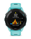 GARMIN smart hodinky - FORERUNNER 265 - svetlo modrá/čierna