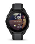 GARMIN smart hodinky - FORERUNNER 165 MUSIC - čierna/šedá
