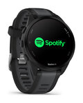 GARMIN smart hodinky - FORERUNNER 165 MUSIC - čierna/šedá