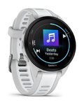 GARMIN smart hodinky - FORERUNNER 165 MUSIC - šedá/biela