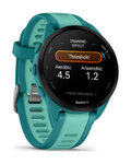 GARMIN smart hodinky - FORERUNNER 165 MUSIC - tyrkysová/modrá