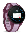 GARMIN smart hodinky - FORERUNNER 165 MUSIC - fialová