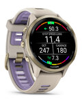 GARMIN smart hodinky - FORERUNNER 970 - šedá/fialová
