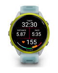 GARMIN smart hodinky - FORERUNNER 570 - 47MM - biela/modrá/žltá