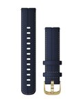 GARMIN remienok - QUICK RELEASE 18 MM - zlatá/modrá