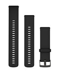 GARMIN remienok - QUICK RELEASE 22 MM - čierna