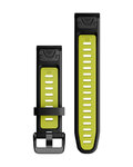 GARMIN remienok - QUICKFIT 20 - čierna/žltá
