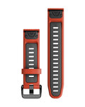 GARMIN remienok - QUICKFIT 20 - červená/čierna
