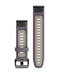 GARMIN remienok - QUICKFIT 20 - fialová/béžová
