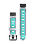 GARMIN remienok - QUICKFIT 20 - biela/svetlo modrá