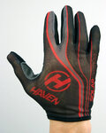 HAVEN Cyklistické rukavice dlhoprsté - SOLAR LONG - červená