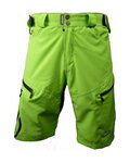HAVEN Cyklistické nohavice krátke bez trakov - NAVAHO - zelená