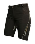HAVEN Cyklistické nohavice krátke bez trakov - SINGLETRAIL WMS - čierna