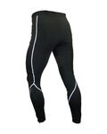 HAVEN Cyklistické nohavice dlhé bez trakov - ISOLEERA - čierna/biela