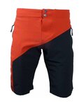 HAVEN krátke nohavice - PURE - čierna/červená