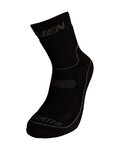 HAVEN Cyklistické ponožky klasické - POLARTIS - čierna