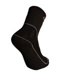HAVEN Cyklistické ponožky klasické - POLARTIS - čierna