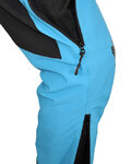HAVEN Cyklistické nohavice dlhé bez trakov - POLARTIS - modrá