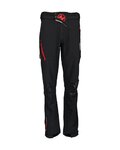 HAVEN Cyklistické nohavice dlhé bez trakov - POLARTIS - červená