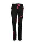 HAVEN Cyklistické nohavice dlhé bez trakov - ENERGIZER POLAR - ružová/čierna
