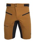 HAVEN Cyklistické nohavice krátke bez trakov - FACTORY AIR HMS - hnedá