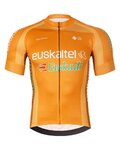 BONAVELO Cyklistický dres s krátkym rukávom - EUSKALTEL-EUSKADI - oranžová