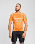 BONAVELO Cyklistický dres s krátkym rukávom - EUSKALTEL-EUSKADI - oranžová