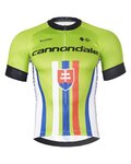 BONAVELO Cyklistický dres s krátkym rukávom - CANNONDALE SK - zelená