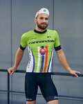 BONAVELO Cyklistický dres s krátkym rukávom - CANNONDALE SK - zelená