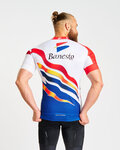 BONAVELO Cyklistický dres s krátkym rukávom - 1996 BANESTO - modrá/biela/červená