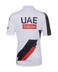 BONAVELO Cyklistický dres s krátkym rukávom - UAE 2026 - biela/čierna/červená