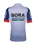 BONAVELO Cyklistický dres s krátkym rukávom - BORA KID 2026 - biela/viacfarebná