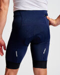 HOLOKOLO Cyklistické nohavice krátke bez trakov - ELITE - modrá/čierna