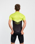 HOLOKOLO Cyklistický dres s krátkym rukávom - ARROW II - svetlo zelená/čierna
