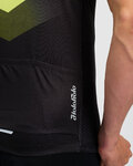 HOLOKOLO Cyklistický dres s krátkym rukávom - ARROW II - svetlo zelená/čierna