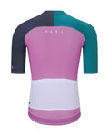 HOLOKOLO Cyklistický dres s krátkym rukávom - PERFORMANCE - biela/viacfarebná