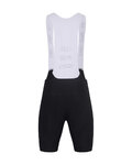 HOLOKOLO Cyklistické nohavice krátke s trakmi - NOVEL PRO - čierna