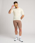 HOLOKOLO Cyklistický dres s krátkym rukávom - ELEVATE - ivory