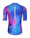 HOLOKOLO Cyklistický dres s krátkym rukávom - TEAM SPIRIT - modrá/viacfarebná