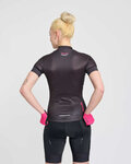 RIVANELLE Cyklistický dres s krátkym rukávom - LEVEL UP - čierna