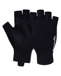 RIVANELLE Cyklistické rukavice krátkoprsté - ELEGANCE TOUCH - čierna